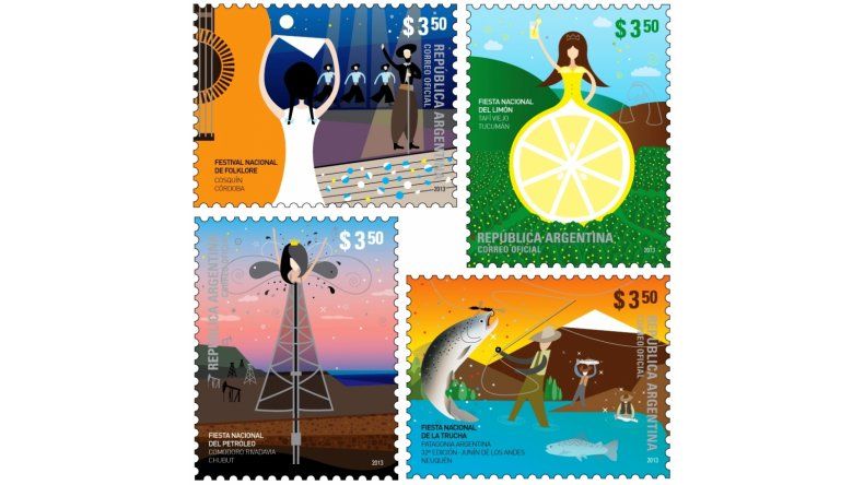 Nuevos sellos postales