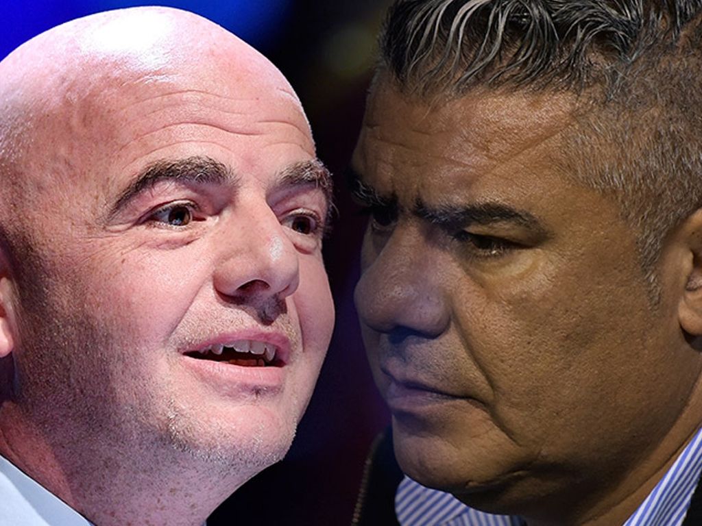 Infantino y Tapia en Argentina