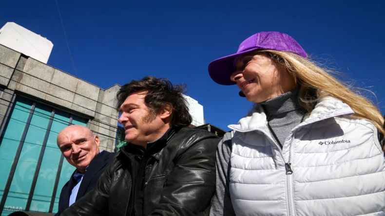 Javier Milei cierra la campaña en Moreno.