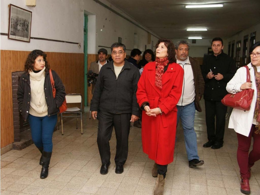 Recorrido en el interior de la escuela