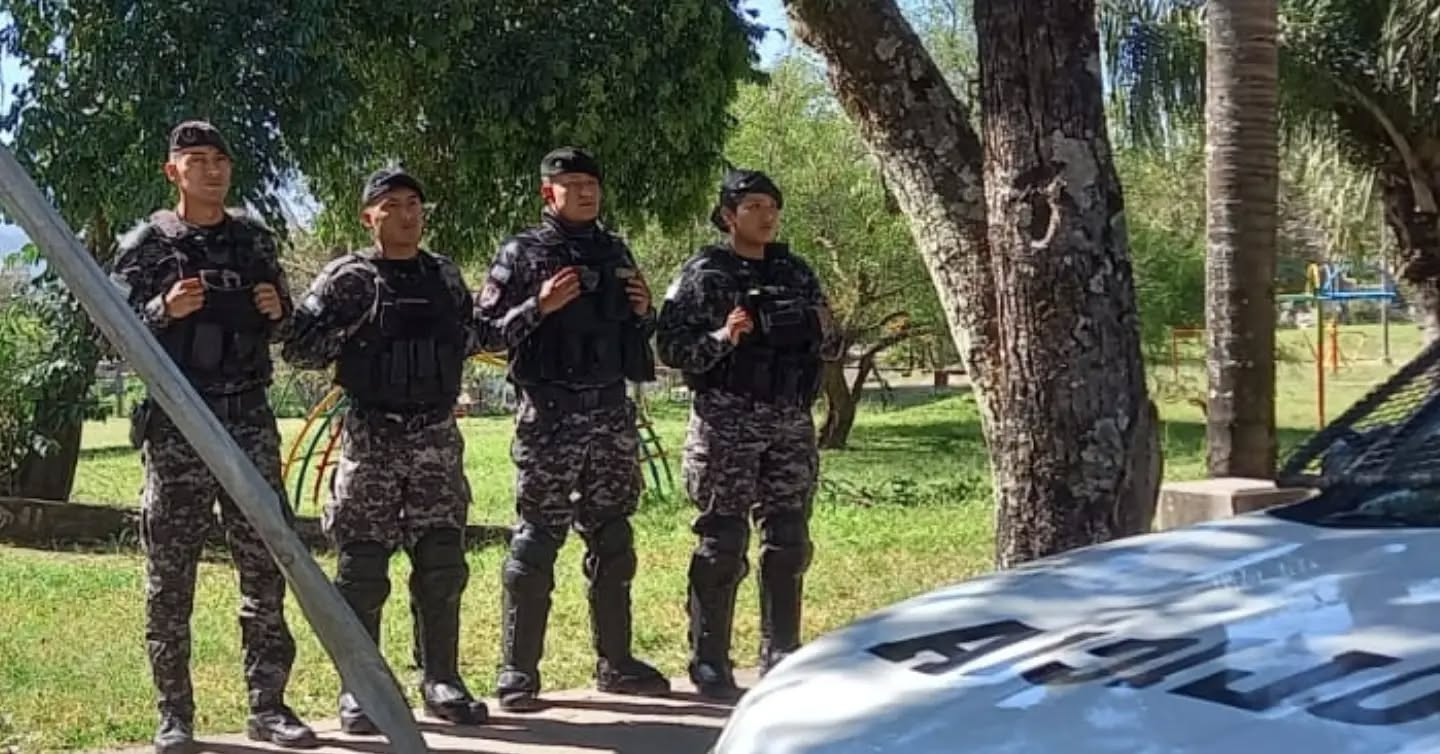 Detenido por usar pirotecnia sonora.