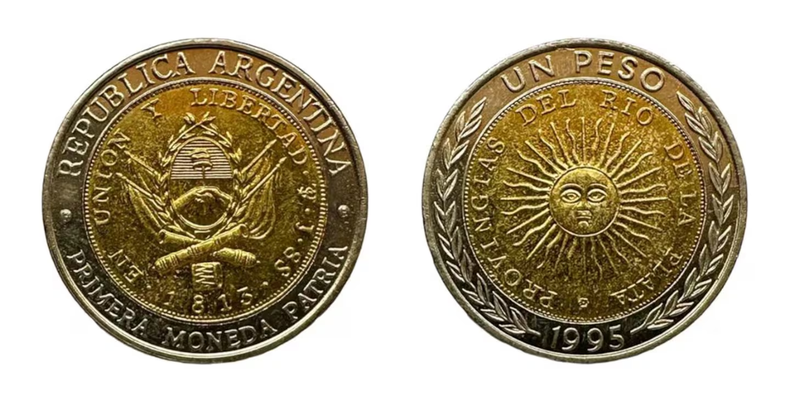 Moneda de $1.