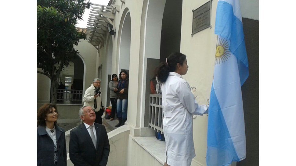 Acto en el Colegio Nacional