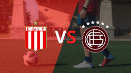 Lanús y Estudiantes no pasan del empate al final del primer tiempo