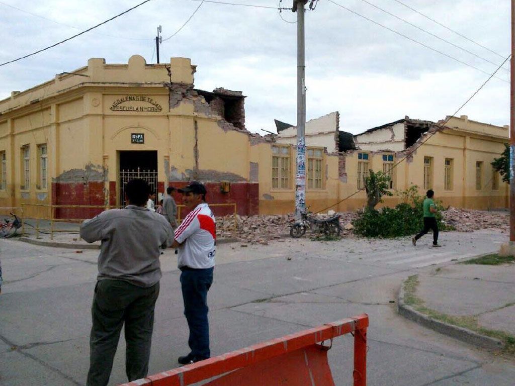 El Galpón luego del temblor