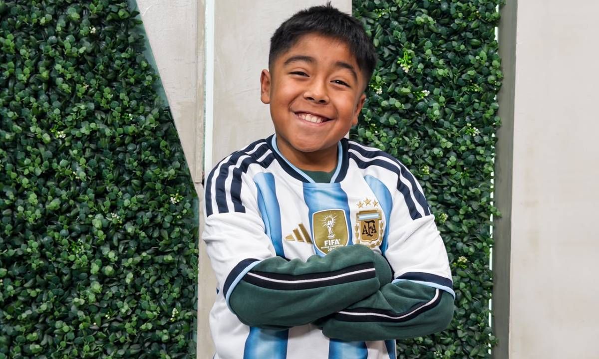 Lolo Martínez, el jujeño de 10 años que analiza el Mundial, pidió dos cambios en Argentina