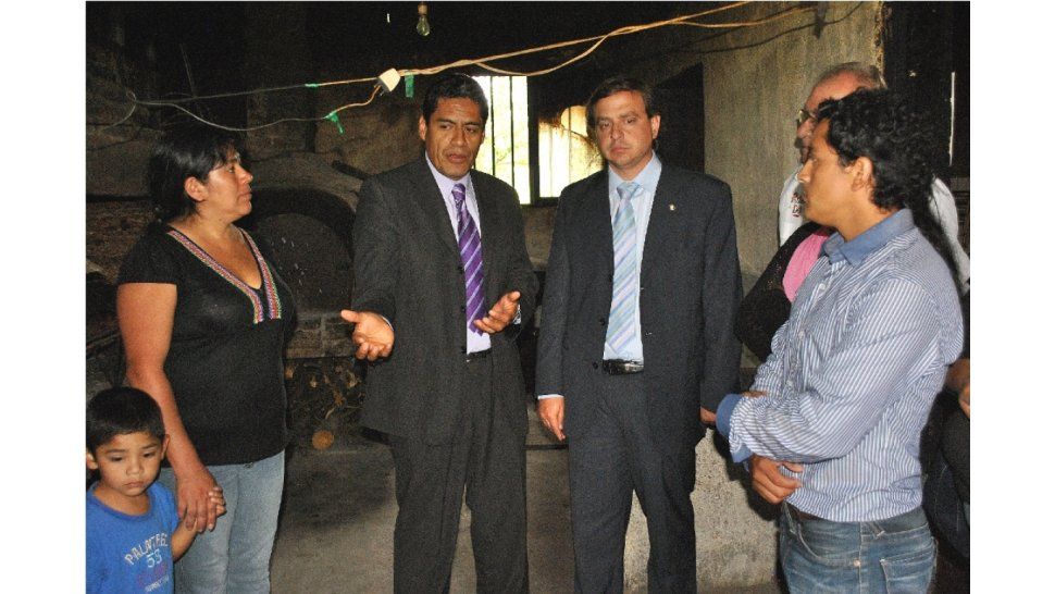 Snopek estuvo en San Pabl