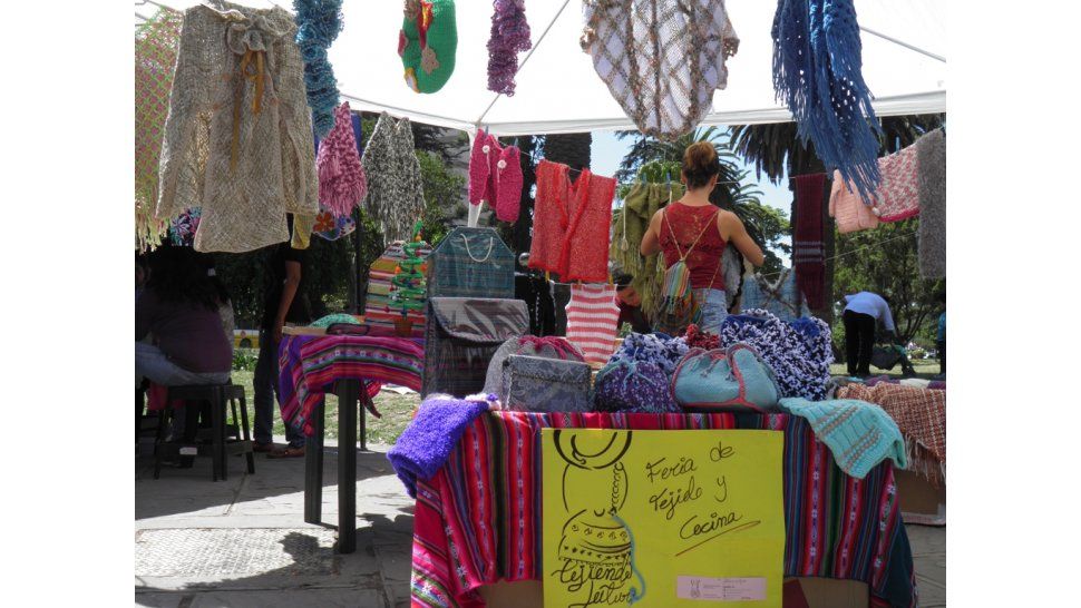 Feria en Plaza Belgrano