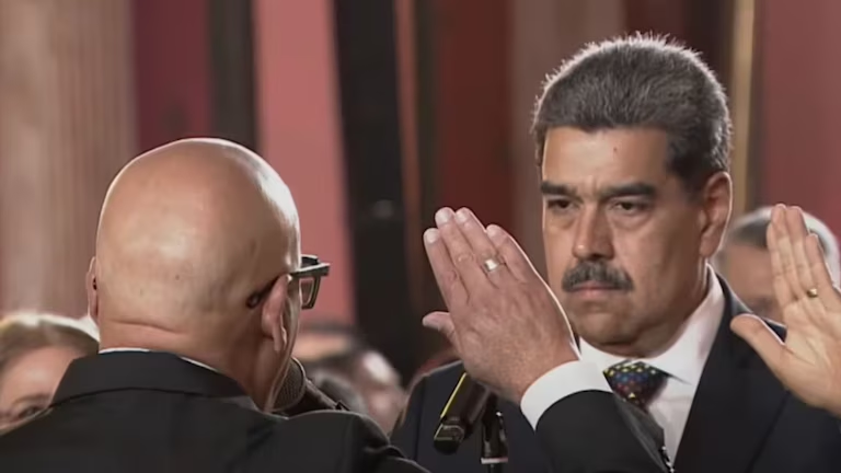 Nicolás Maduro asumió su tercer mandato.