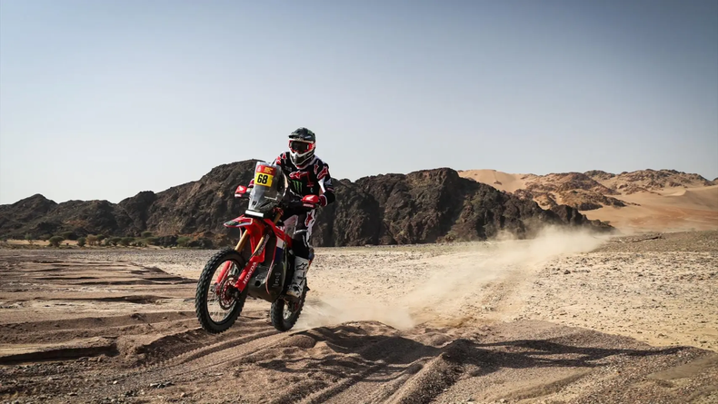 Luciano Benavides en el Dakar 2026.