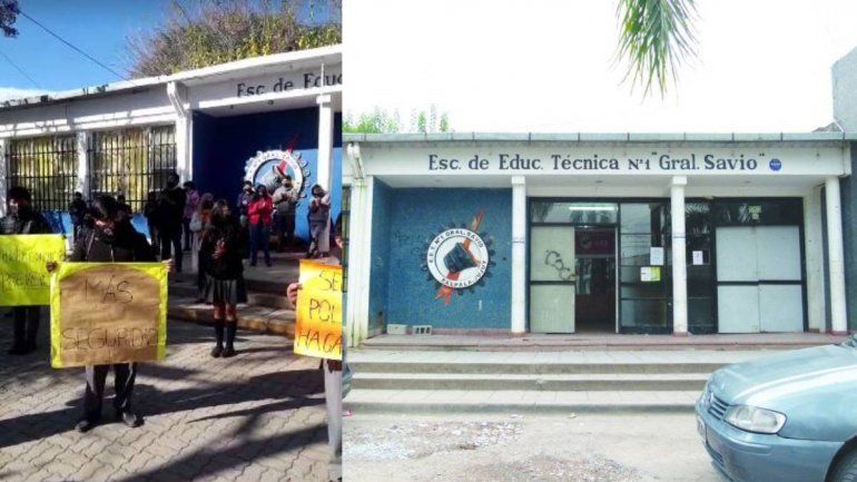 Alumnos de la EET 1 de Palpalá se manifestaron pidieron mayor seguridad