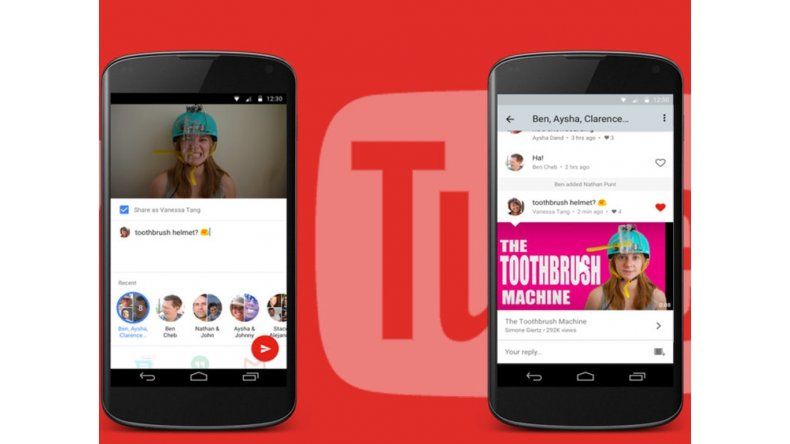 ¿Se podrá chatear por youtube?