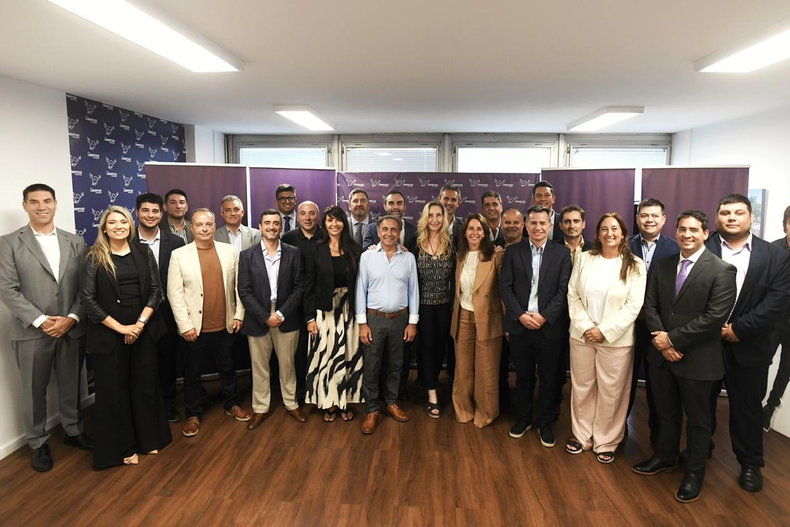 Ezequiel Atauche participó de la reunión nacional de La Libertad Avanza.