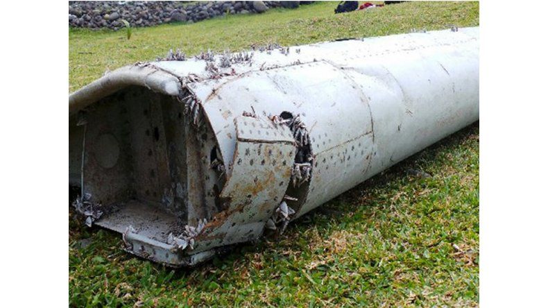 Posible restos de Malaysia Airlines