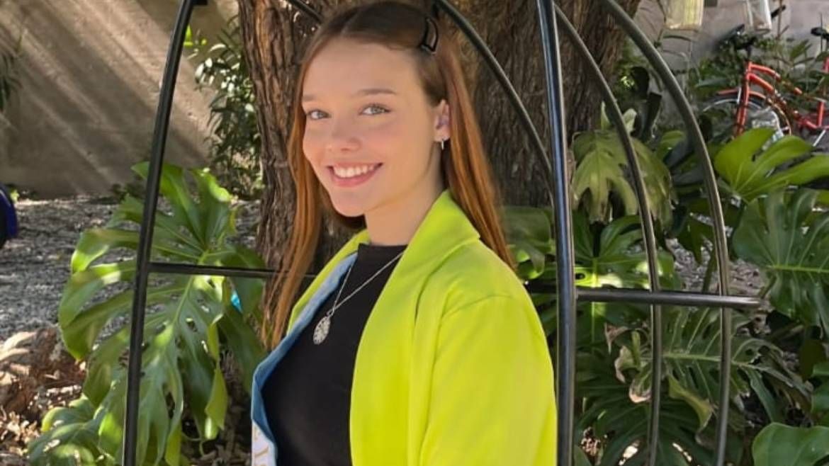 martina rauschenberger presente en la fiesta nacional de la frutilla