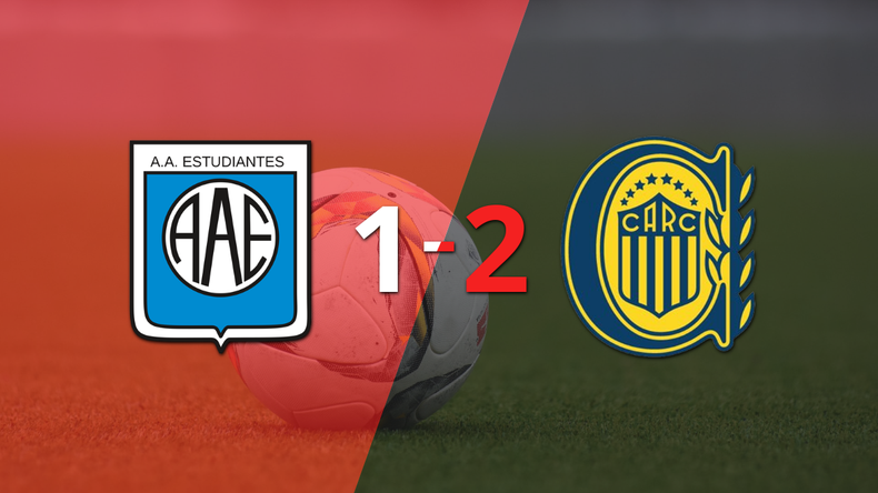 Rosario Central celebra con un sufrido 2-1 ante Estudiantes (RC)