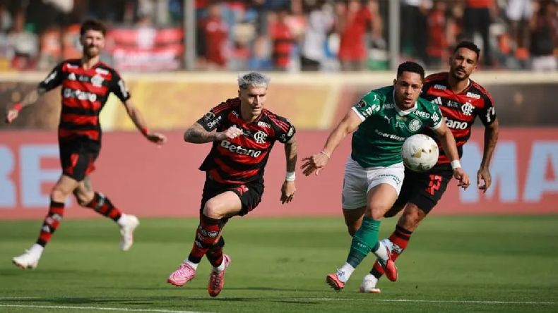 Flamengo le ganó a Palmeiras y es el campeón de la Copa Libertadores Flamengo le ganó a Palmeiras y es el campeón de la Copa Libertadores