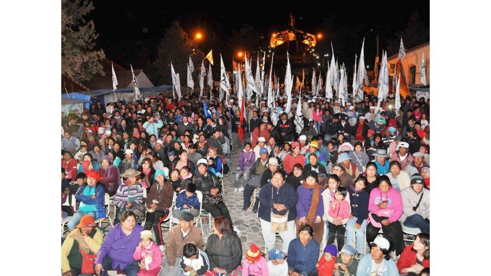 Acto en la Quebrada