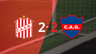 Vibrante 2-2 entre San Martín (T) y Güemes (SE)