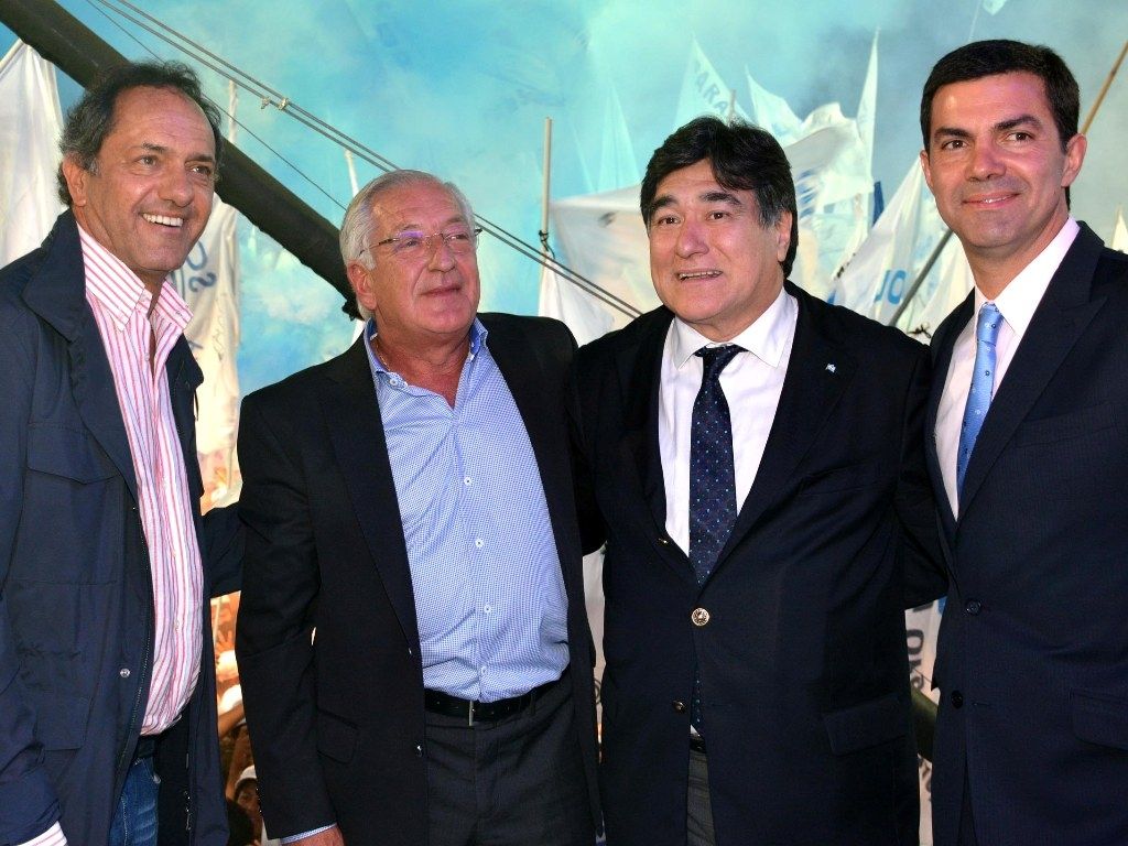 Scioli, Fellner, Zannini y Urtubey