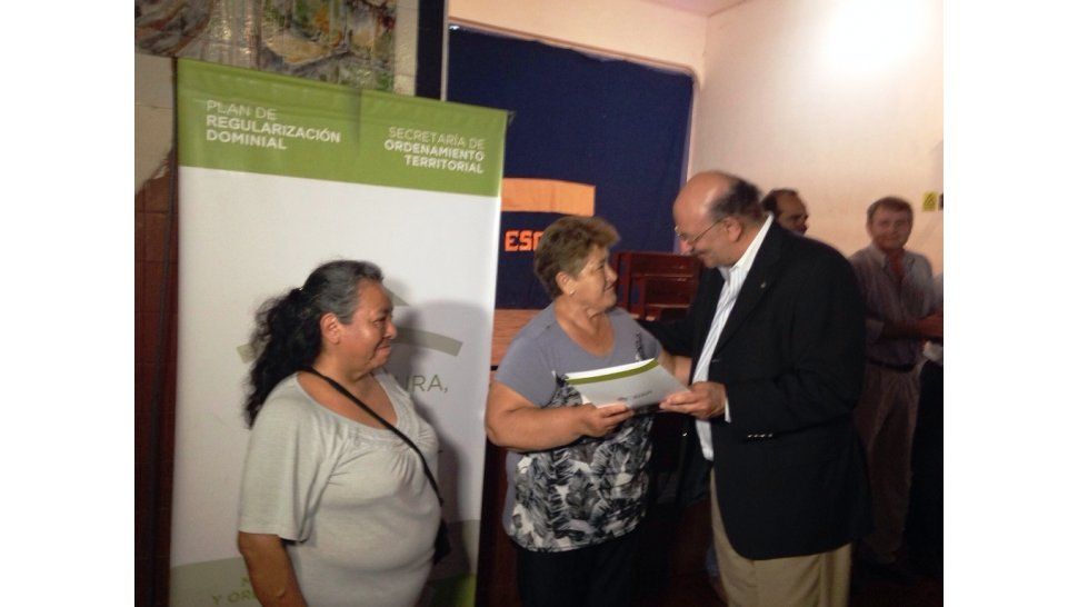entrega de escrituras