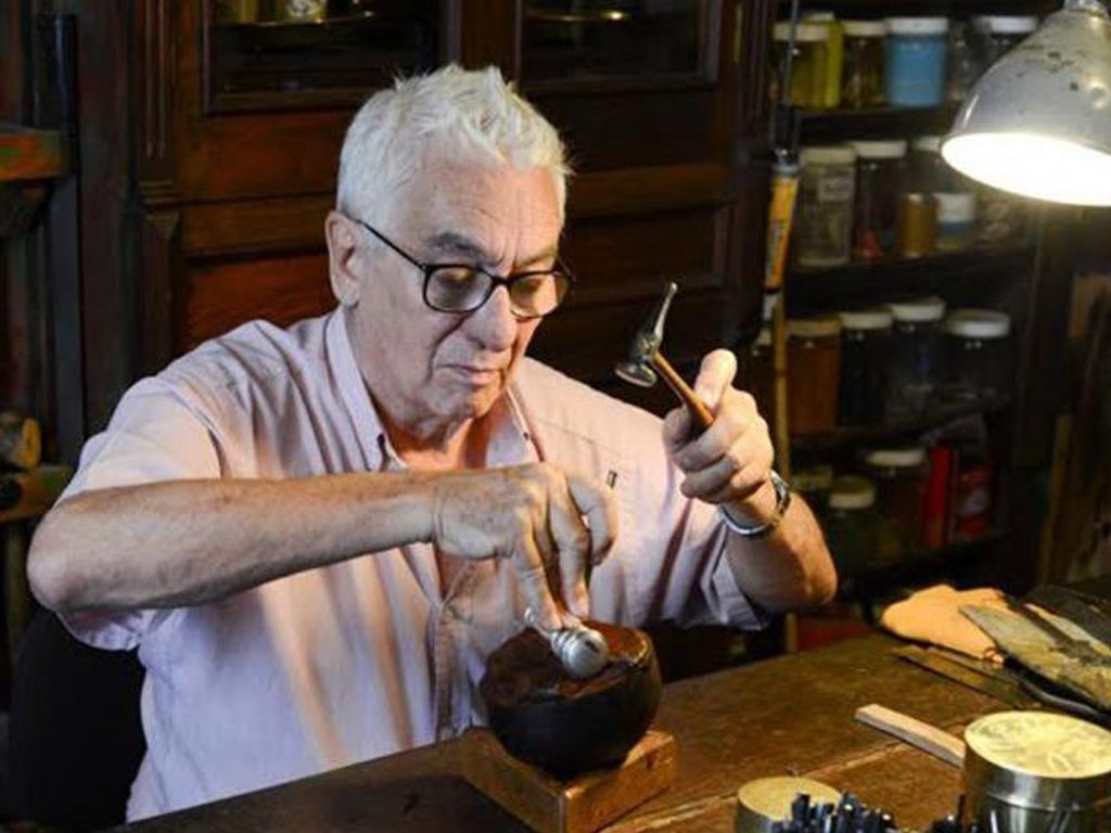 Juan Carlos Pallarols trabajando