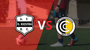 Dep. Riestra y Comunicaciones comienzan el segundo tiempo sin goles