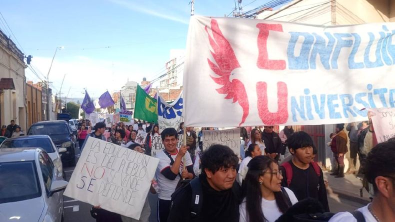 Jujuy se sumó a la Marcha Universitaria Federal