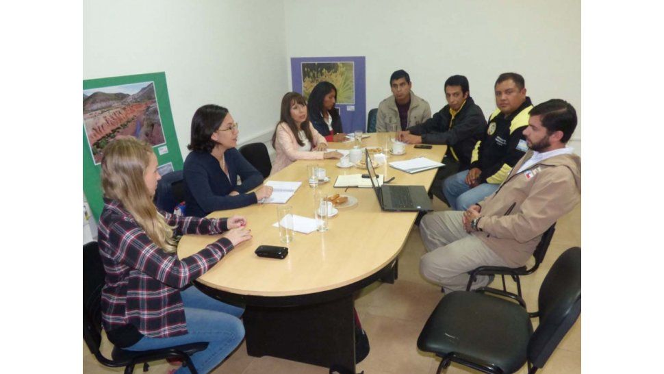 Reunión con personal del plan