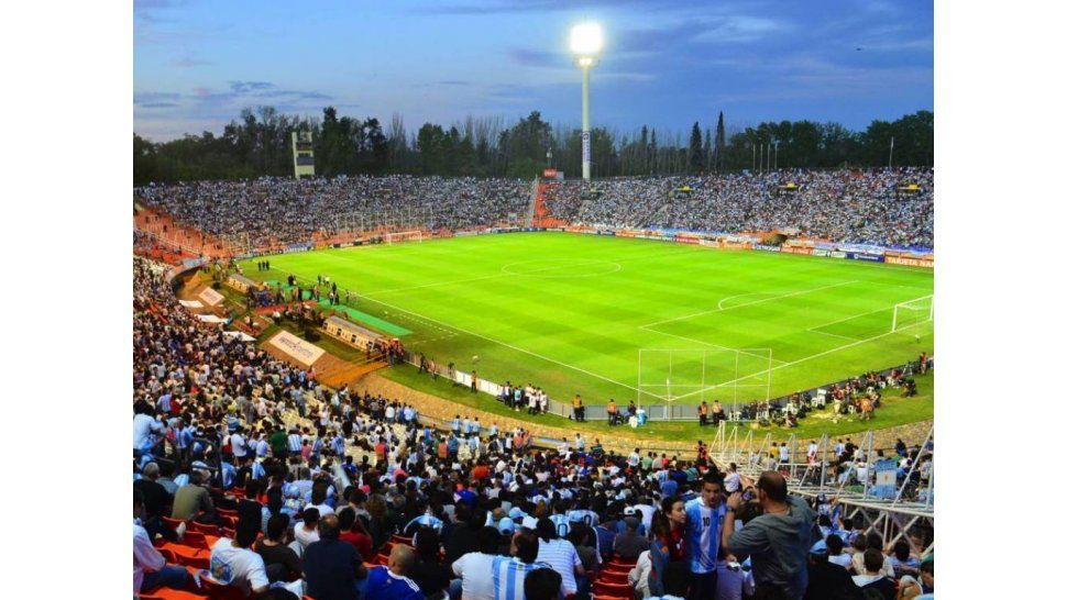 Argentina jugó en Mendoza