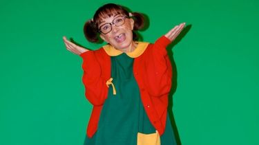 La actriz que encarna a La Chilindrina recibió un reconocimiento por sus 48 años ininterrumpidos interpretando al mítico personaje.