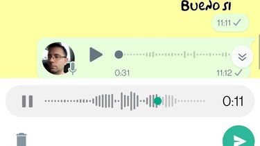 Los tres trucos para aprovechar mejor tus notas de voz de WhatsApp.