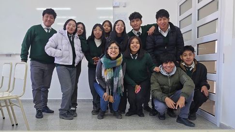 Todo Jujuy | Estudiantes del Secundario 12 de Nuevo Pirquitas