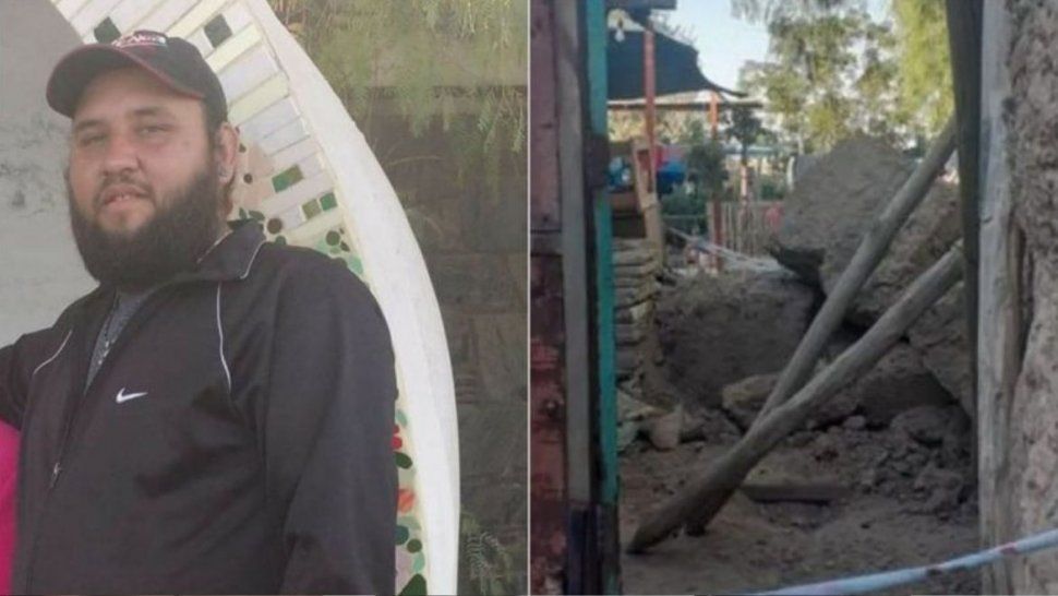 tragedia en san juan: un hombre muere aplastado por una pared