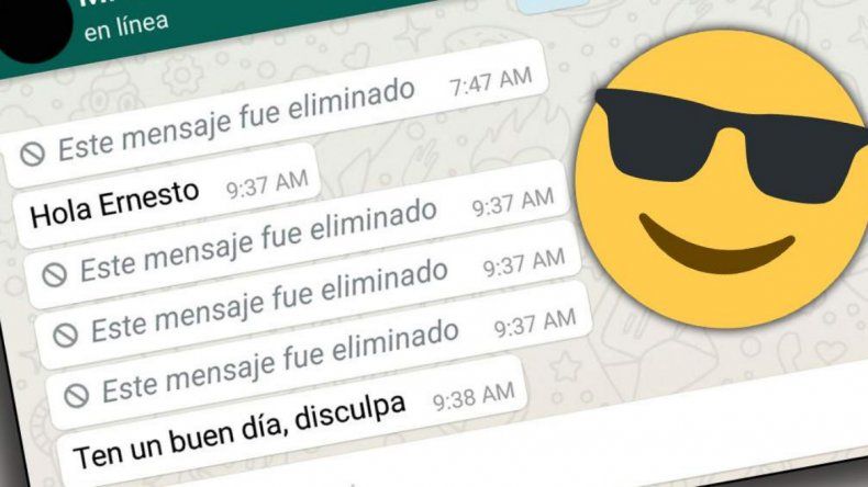 Chau a las dudas: conocé el truco de WhatsApp para leer un mensaje eliminado