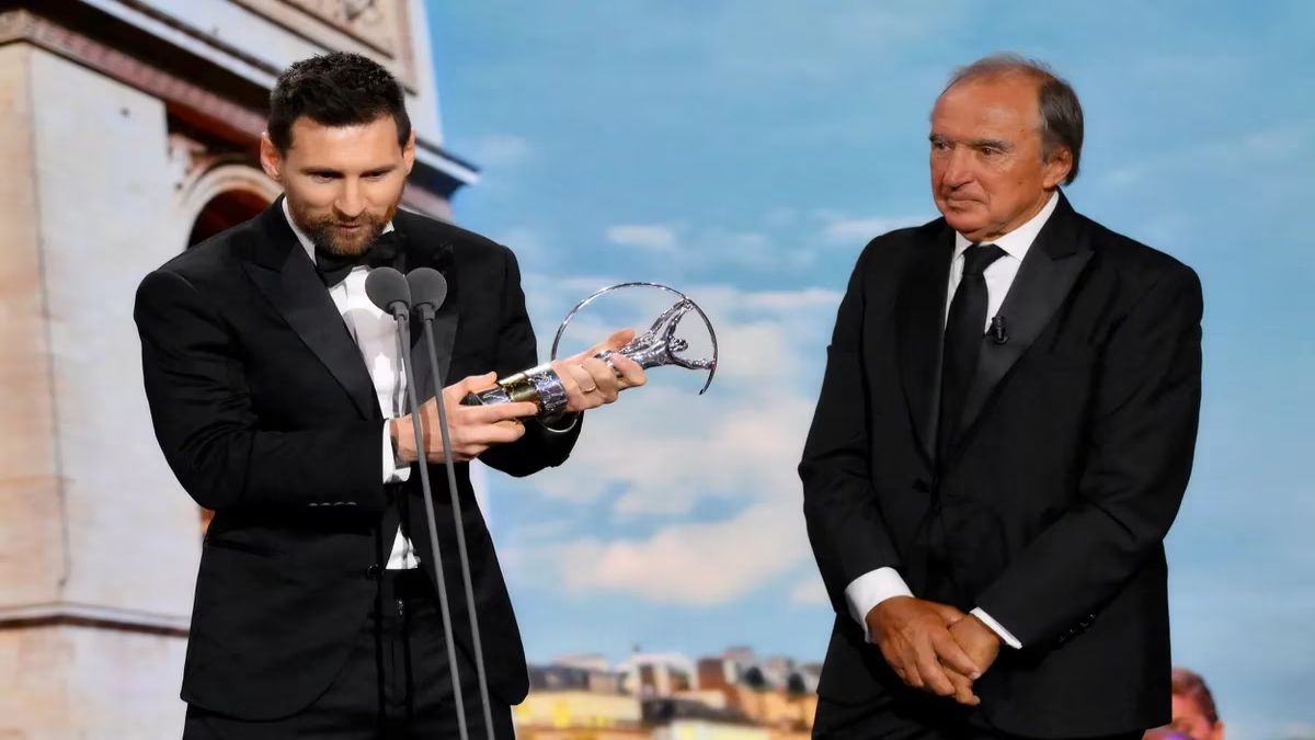 Messi ya había sido reconocido previamente con el Premio Laureus 2020 a mejor deportista.