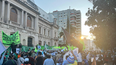 Marcha contra la Reforma Laboral.