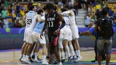 La Selección argentina de básquet derrotó a Estados Unidos