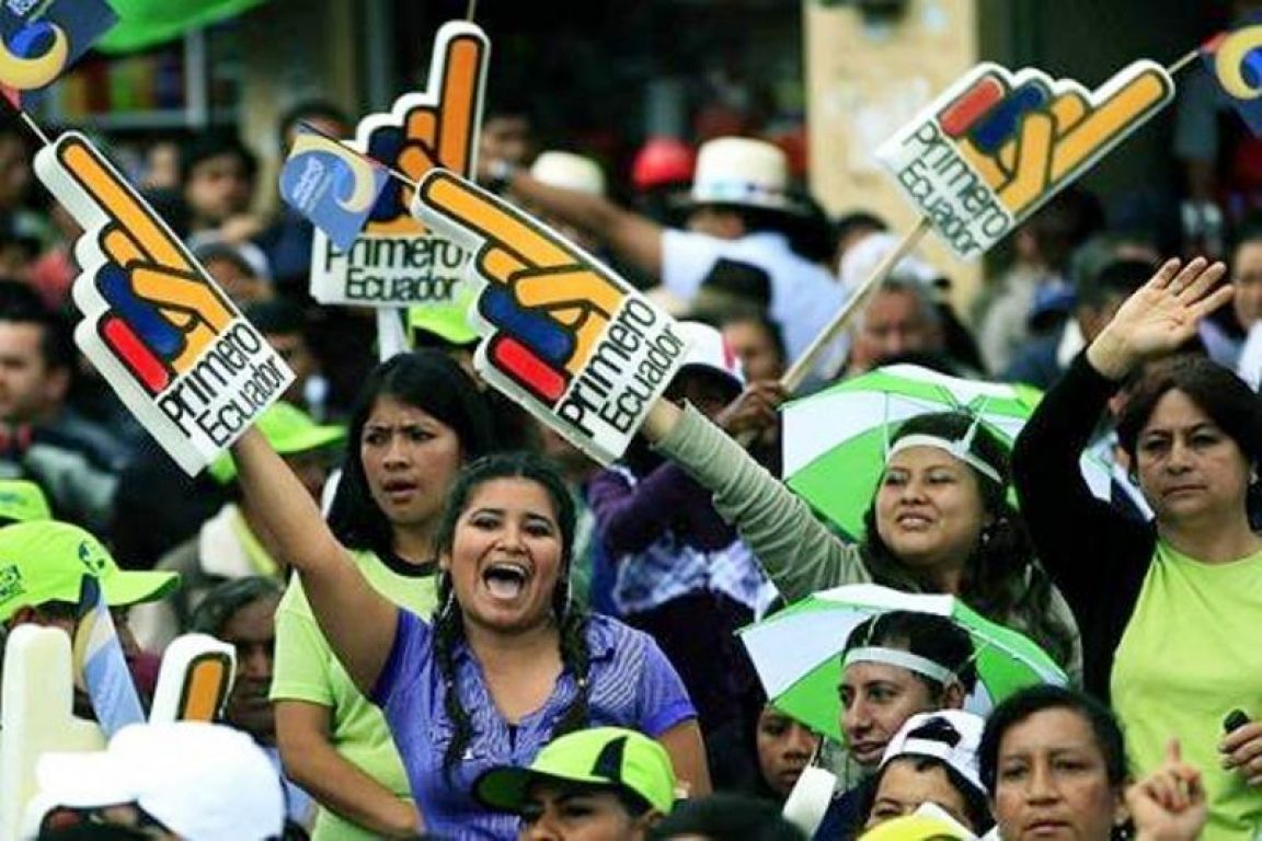 Los candidatos cerraron las campañas en Quito y Guayaquil