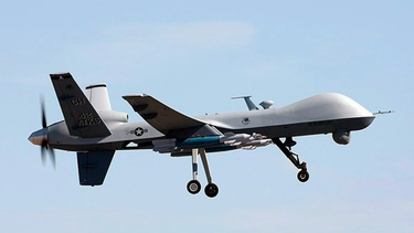 Se produjo un incidente entre un gran dron estadounidense y un avión de guerra ruso sobre el mar Negro.