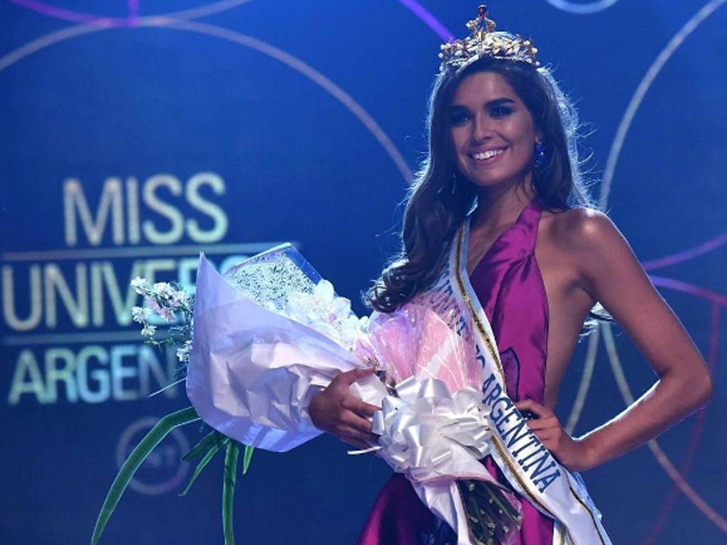 La felicidad de Miss Universo Argentina