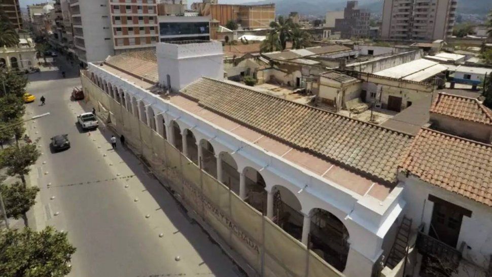 Obras en el Cabildo Histórico de Jujuy
