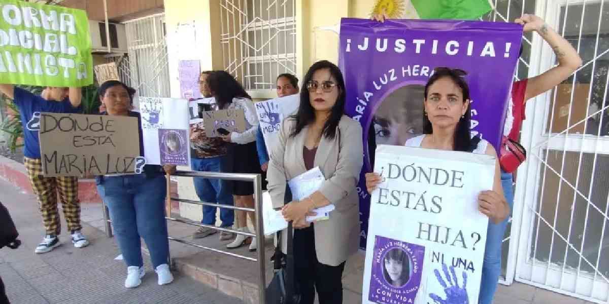 Marcha por María Luz Herrera (Foto Diario Chaco) Marcha por María Luz Herrera (Foto Diario Chaco)