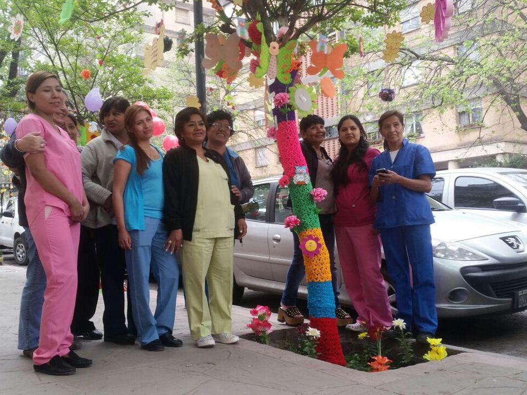 Festejo en Hospital San Roque