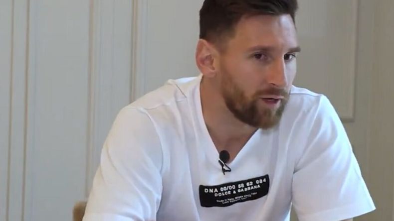 Messi habló con un diario de Barcelona sobre su salida del club.