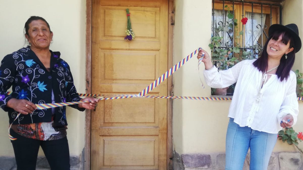 Casa de contención en Tilcara.