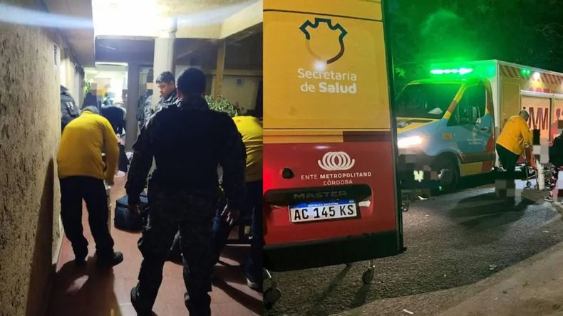 Rescataron y salvaron a 5 personas desmayadas por inhalación de monóxido de carbono.