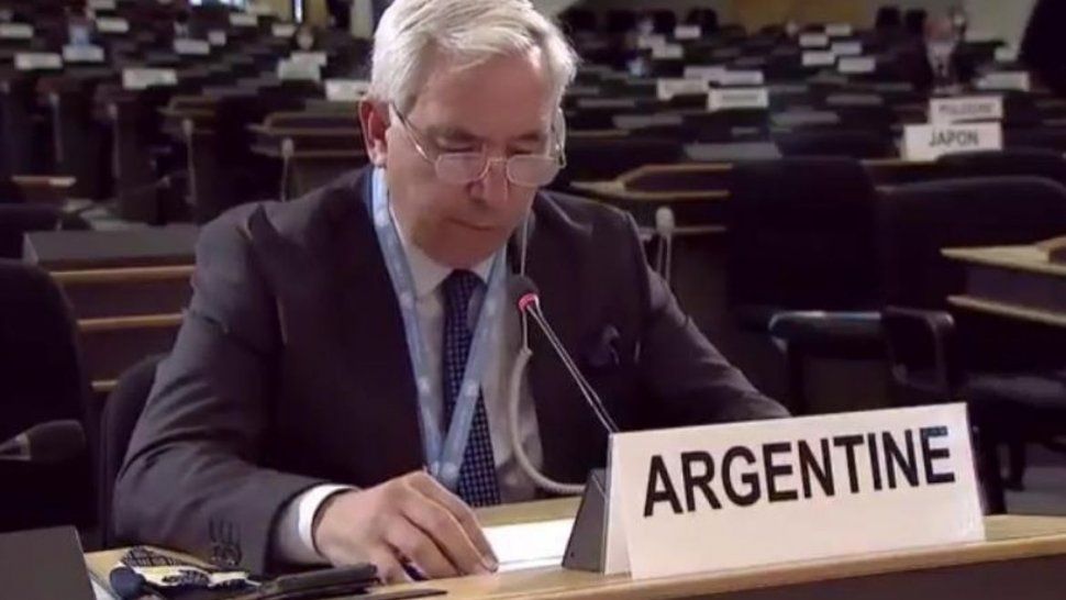 Federico Villegas Beltr&aacute;n, embajador argentino en Naciones Unidas. Vot&oacute; por la condena de las violaciones a derechos humanos en Venezuela.