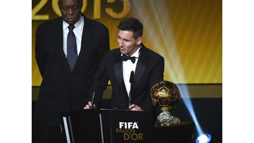 Lionel emocionado