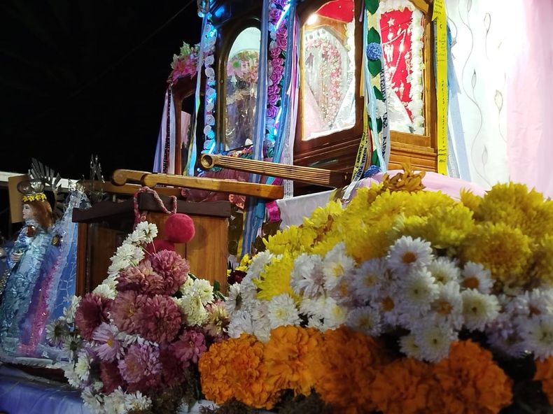 La llegada de la Virgen de Cuchillaco, que baja desde Humahuaca, añadió un componente especial a esta edición del Encuentro (2025) La llegada de la Virgen de Cuchillaco, que baja desde Humahuaca, añadió un componente especial a esta edición del Encuentro (2025)